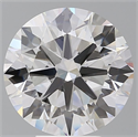 Del inventario de diamantes de laboratorio, 6.02 quilates, Redondo , Color F, claridad VVS2 y certificado IGI