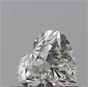 Natural Diamond 0.40 Carats, Heart with  Cut, H Color, VS1 Clarity and Certified by GIA