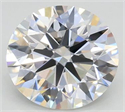 Del inventario de diamantes de laboratorio, 1.01 quilates, Redondo , Color D, claridad VVS2 y certificado GIA