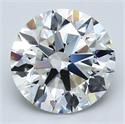 Natural Diamond 4.51 Carats, Round with Excellent Cut, I Color, VS1 Clarity and Certified by GIA