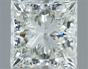 Foto Diamante Natural 1.51 quilates, Princesa , Color H, claridad VS1 y certificado IGI de