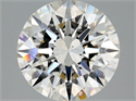 Natural Diamond 3.01 Carats, Round with Excellent Cut, G Color, SI2 Clarity and Certified by GIA
