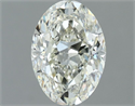 Diamante Natural 1.21 quilates, Ovalado , Color J, claridad VS2 y certificado IGI