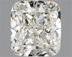 Picture of Natural Diamond 1.03 Carats, Cushion with  Cut, K Color, SI2 Clarity and Certified by GIA