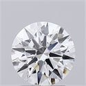 Del inventario de diamantes de laboratorio, 1.74 quilates, Redondo , Color E, claridad VVS2 y certificado GIA