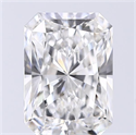 Natural Diamond 2.50 Carats, Radiant with  Cut, F Color, SI1 Clarity and Certified by GIA