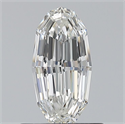 Natural Diamond 0.70 Carats, Oval with  Cut, G Color, VS1 Clarity and Certified by GIA