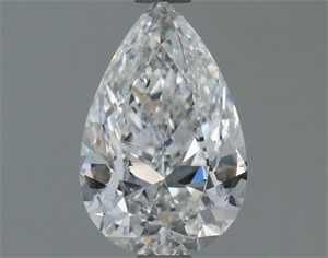 Picture of Natural Diamond 1.00 Carats, Pear with  Cut, F Color, SI1 Clarity and Certified by GIA