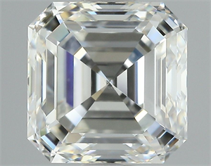 Foto Diamante Natural 2.01 quilates, Asscher , Color I, claridad VS2 y certificado GIA de