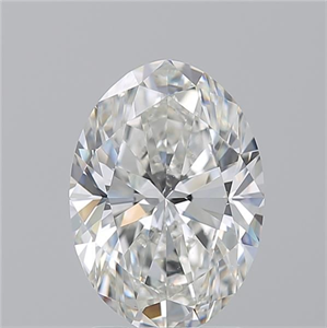 Picture of Natural Diamond 2.20 Carats, Oval with  Cut, H Color, VS2 Clarity and Certified by GIA