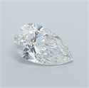 Diamante Natural 0.30 quilates, De pera , Color G, claridad VS2 y certificado GIA