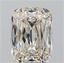 Natural Diamond 2.50 Carats, Cushion with  Cut, M Color, SI1 Clarity and Certified by GIA