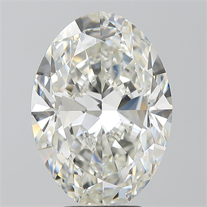 Foto Diamante Natural 5.01 quilates, Ovalado , Color I, claridad SI1 y certificado GIA de