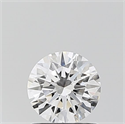 Lab Grown Diamond 0.77 Carats, Round with Ideal Cut, D Color, VVS1 Clarity and Certified by IGI