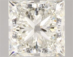 Foto Diamante Natural 3.02 quilates, Princesa , Color K, claridad VS1 y certificado GIA de