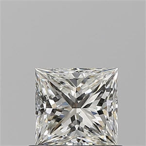 Picture of Natural Diamond 0.70 Carats, Princess with  Cut, I Color, SI1 Clarity and Certified by GIA
