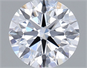 Del inventario de diamantes de laboratorio, 1.04 quilates, Redondo , Color D, claridad VVS2 y certificado IGI