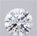 Lab Grown Diamond 3.05 Carats, Round with Ideal Cut, D Color, IF Clarity and Certified by IGI