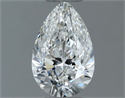 Diamante Natural 0.50 quilates, De pera , Color G, claridad VVS2 y certificado GIA