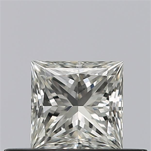 Picture of Natural Diamond 0.32 Carats, Princess with  Cut, G Color, VVS1 Clarity and Certified by GIA