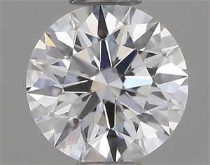 Foto Diamante Natural 0.51 quilates, Redondo , Color E, claridad VVS1 y certificado GIA de