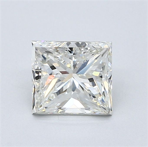 Picture of Natural Diamond 1.50 Carats, Princess with  Cut, J Color, VS2 Clarity and Certified by GIA