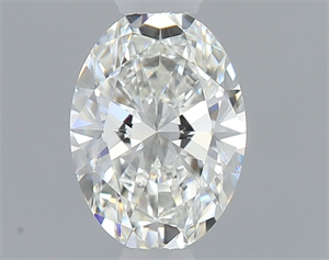 Picture of Natural Diamond 0.40 Carats, Oval with  Cut, H Color, VVS1 Clarity and Certified by GIA