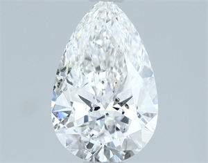 Picture of Natural Diamond 1.01 Carats, Pear with  Cut, F Color, SI2 Clarity and Certified by GIA