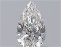 Natural Diamond 0.53 Carats, Pear with  Cut, G Color, VS2 Clarity and Certified by GIA