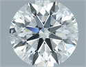 Natural Diamond 0.80 Carats, Round with Excellent Cut, H Color, VS1 Clarity and Certified by IGI