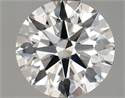 Lab Grown Diamond 1.16 Carats, Round with Ideal Cut, D Color, VVS2 Clarity and Certified by IGI