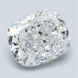 Picture of Natural Diamond 3.02 Carats, Cushion with  Cut, F Color, VS1 Clarity and Certified by GIA