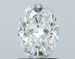 Picture of Natural Diamond 1.01 Carats, Oval with  Cut, F Color, VS1 Clarity and Certified by GIA