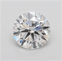 Lab Grown Diamond 2.53 Carats, Round with Ideal Cut, E Color, VVS2 Clarity and Certified by IGI