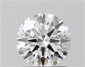 Lab Grown Diamond 1.12 Carats, Round with Ideal Cut, D Color, VVS2 Clarity and Certified by IGI