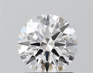 Picture of Lab Grown Diamond 1.12 Carats, Round with Ideal Cut, D Color, VVS2 Clarity and Certified by IGI
