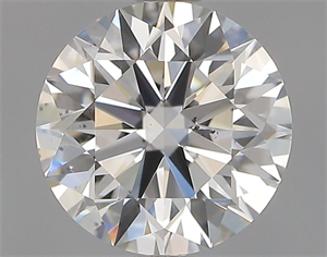 Picture of Natural Diamond 0.73 Carats, Round with Excellent Cut, G Color, SI1 Clarity and Certified by GIA