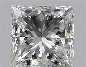 Foto Diamante Natural 0.52 quilates, Princesa , Color H, claridad VS2 y certificado GIA de