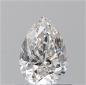Diamante Natural 0.71 quilates, De pera , Color G, claridad VS1 y certificado GIA