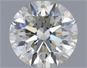 Diamante Natural 0.54 quilates, Redondo , Color K, claridad VS2 y certificado GIA