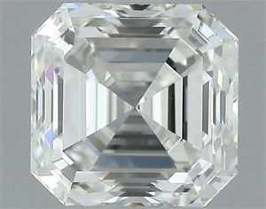 Picture of Natural Diamond 1.20 Carats, Asscher with  Cut, H Color, VS1 Clarity and Certified by GIA