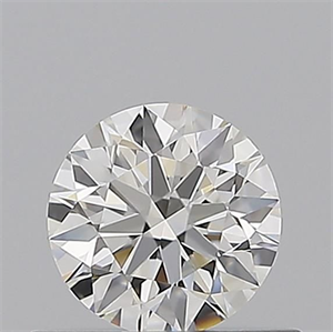 Foto Diamante Natural 0.51 quilates, Redondo , Color H, claridad IF y certificado GIA de