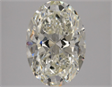 Natural Diamond 3.01 Carats, Oval with  Cut, K Color, IF Clarity and Certified by GIA
