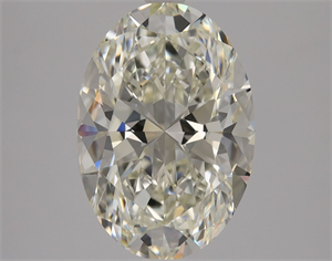 Picture of Natural Diamond 3.01 Carats, Oval with  Cut, K Color, IF Clarity and Certified by GIA
