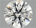 Del inventario de diamantes de laboratorio, 3.00 quilates, Redondo , Color F, claridad VVS2 y certificado IGI