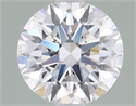 Del inventario de diamantes de laboratorio, 1.02 quilates, Redondo , Color E, claridad VVS1 y certificado IGI