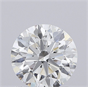 Del inventario de diamantes de laboratorio, 1.02 quilates, Redondo , Color F, claridad VVS2 y certificado IGI