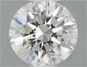 Diamante Natural 0.53 quilates, Redondo , Color I, claridad VS1 y certificado GIA