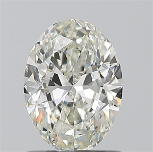 Picture of Natural Diamond 0.90 Carats, Oval with  Cut, H Color, VVS2 Clarity and Certified by IGI