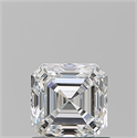 Natural Diamond 1.01 Carats, Asscher with  Cut, F Color, VS2 Clarity and Certified by GIA